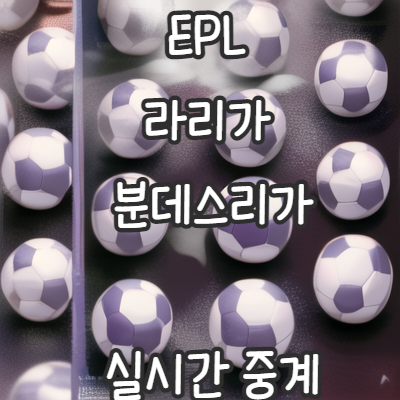 EPL-분데스리가-라리가-실시간-중계-무료-스포츠-사이트